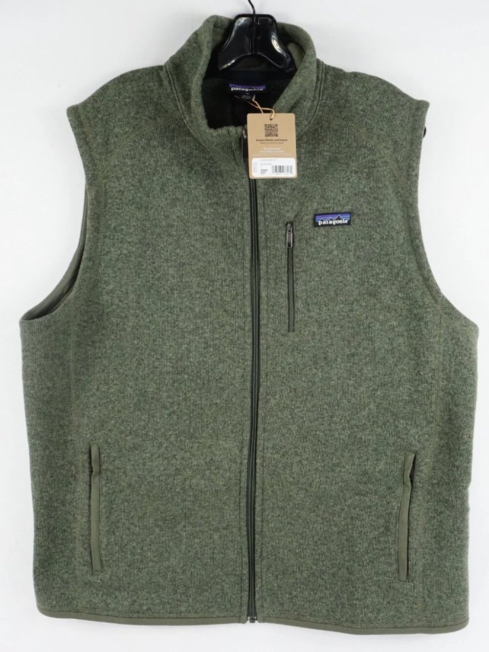 Patagonia Better Sweater Fleece Full-Zip Vest Work School Travel Winter Fall